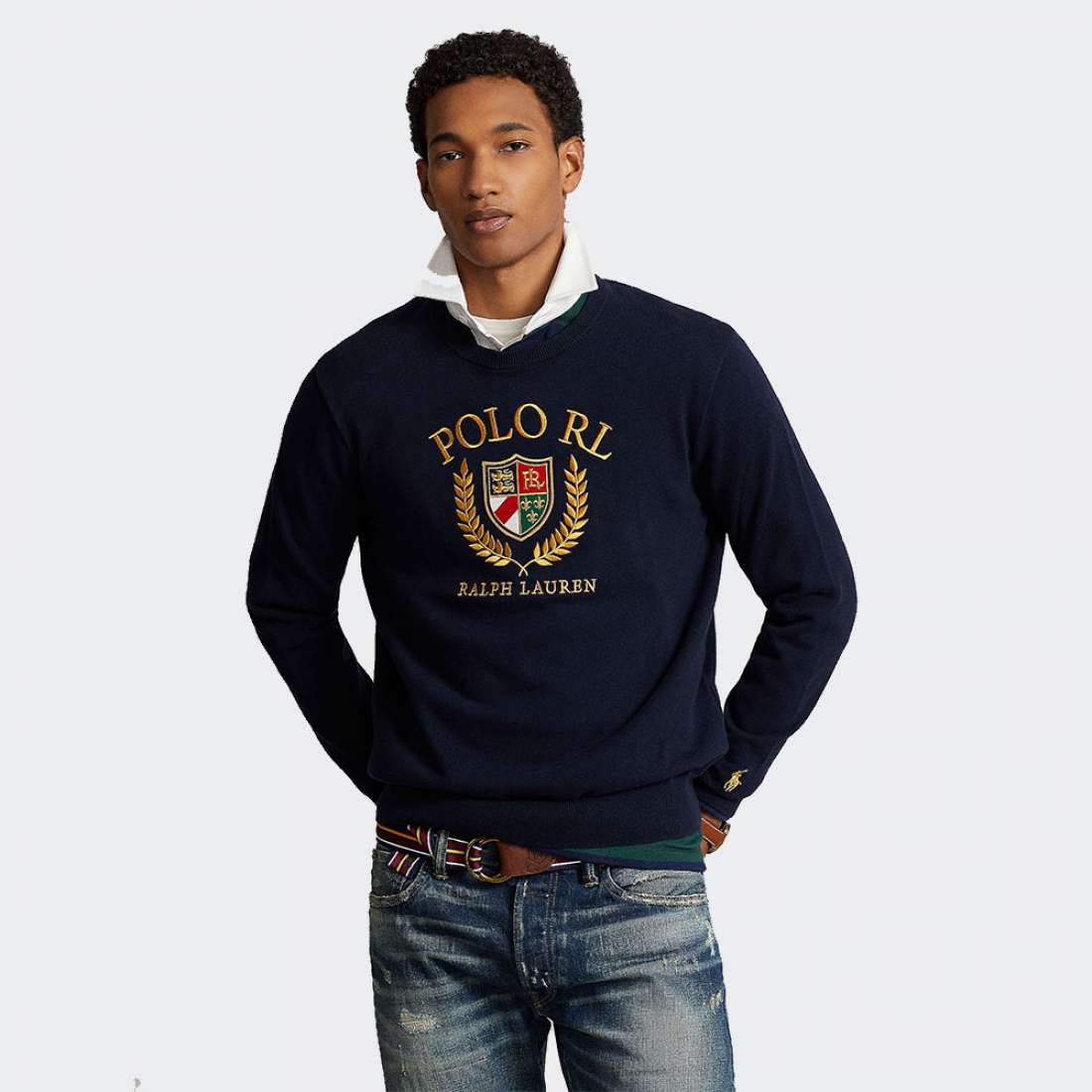 LONGSLEEVE RALPH LAUREN 710919772 NAVY COMBO