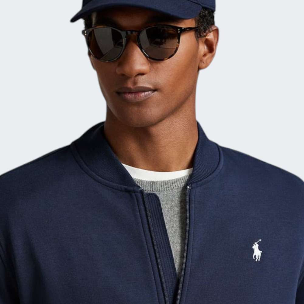 CASACO RALPH LAUREN BOMBER AVIATOR NAVY