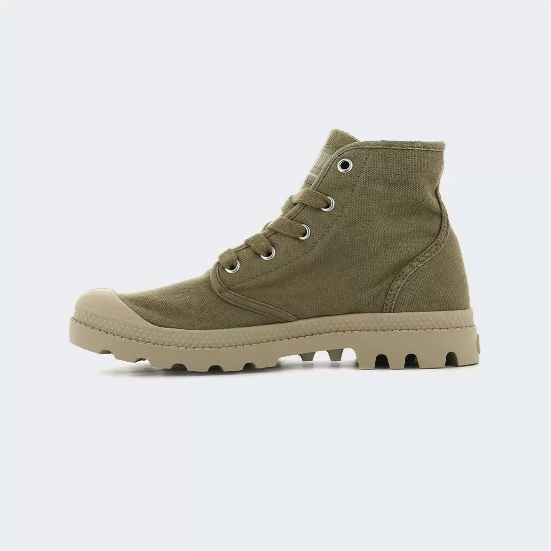 BOTAS PALLADIUM PAMPA HI OLIVE/OLIVE