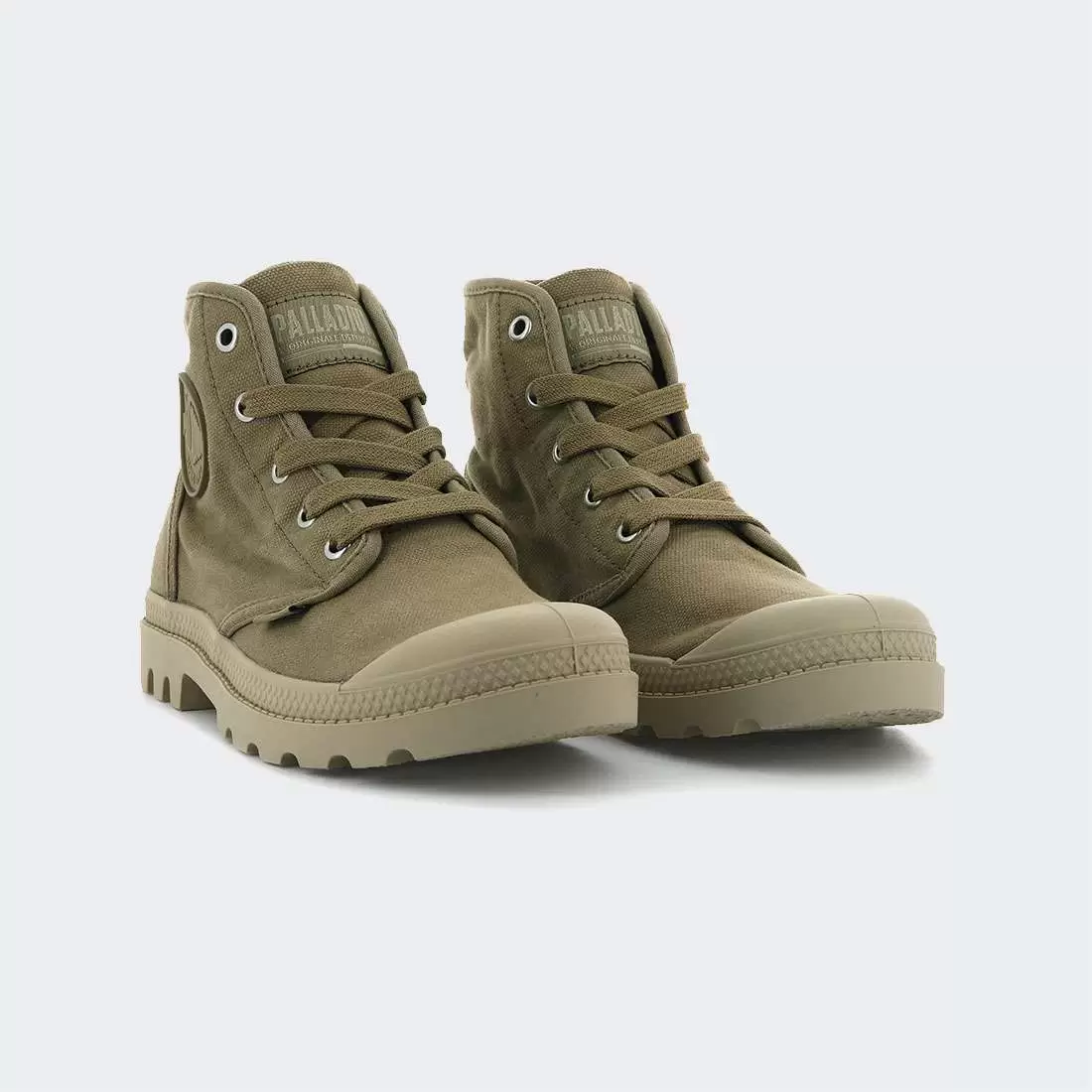 BOTAS PALLADIUM PAMPA HI OLIVE/OLIVE