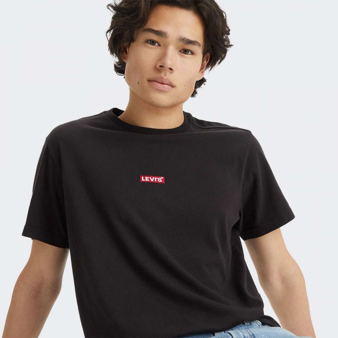 TSHIRT LEVIS RELAXED BABY TAB BLACK