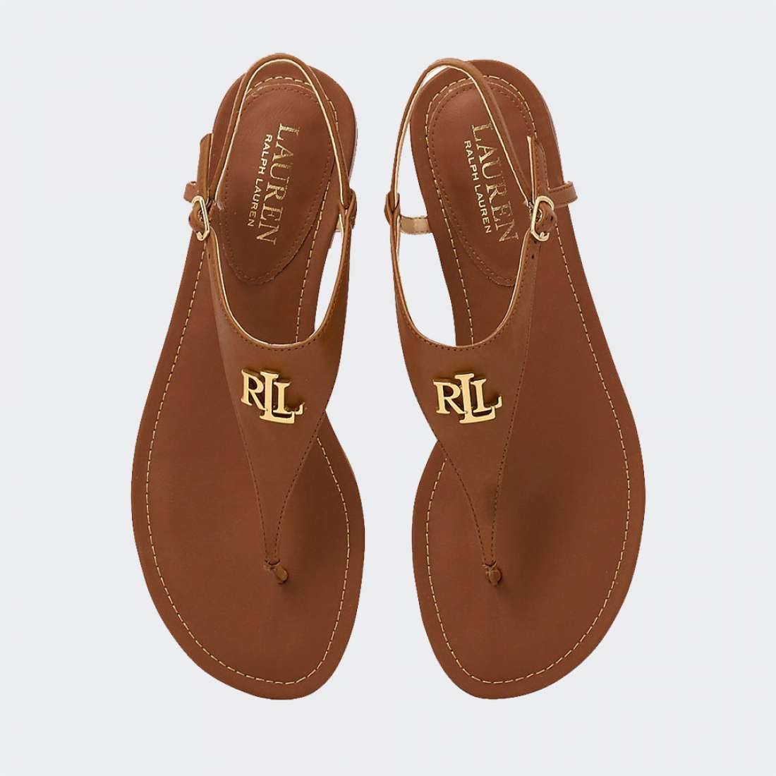 SANDÁLIA RALPH LAUREN ELLINGTON TAN