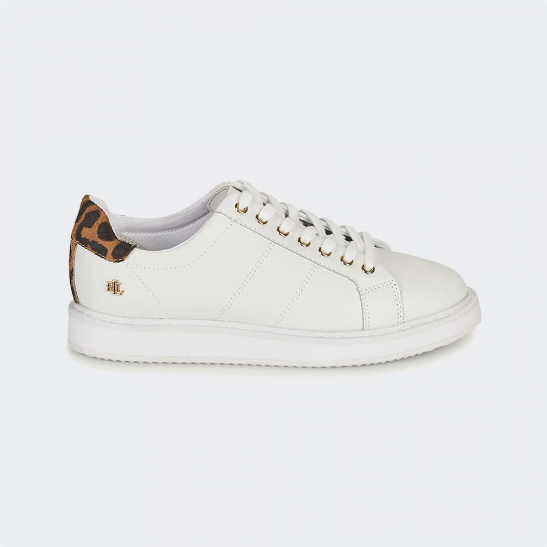 RALPH LAUREN ANGELINE II WHITE/LEOPARD