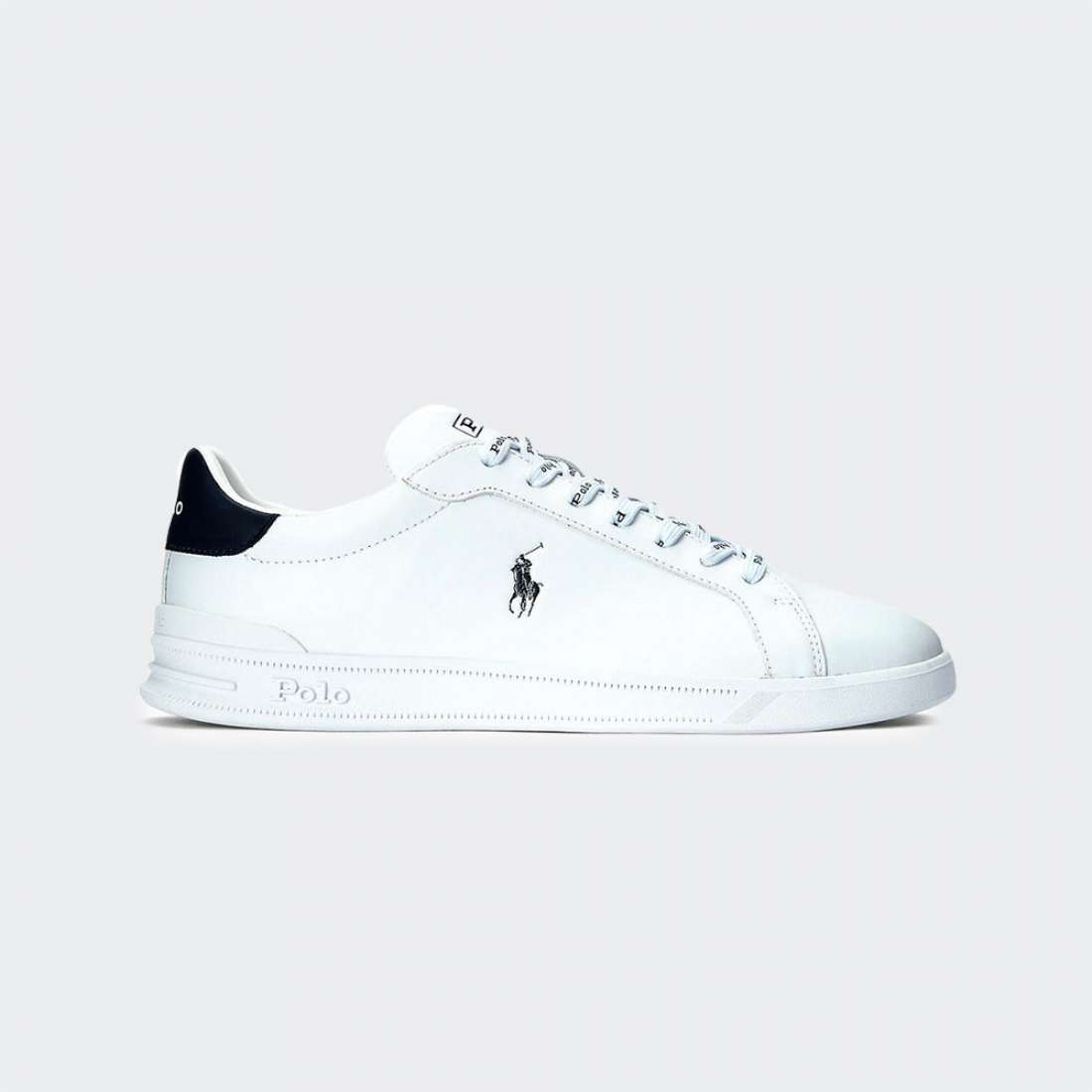 RALPH LAUREN HERITAGE COURT WHT/BLK