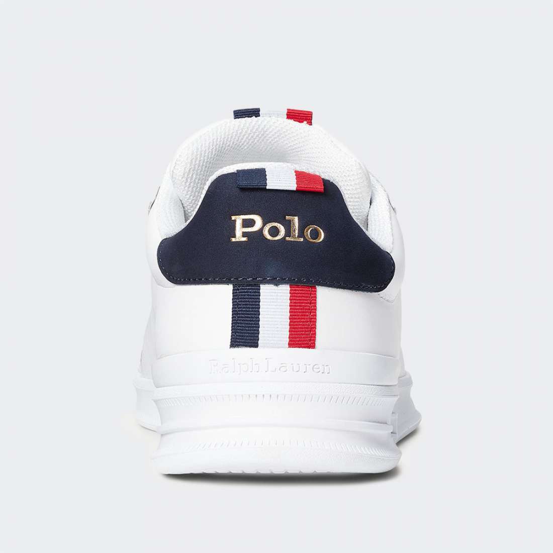 RALPH LAUREN HERITAGE COURT II WHITE/NAVY/RED