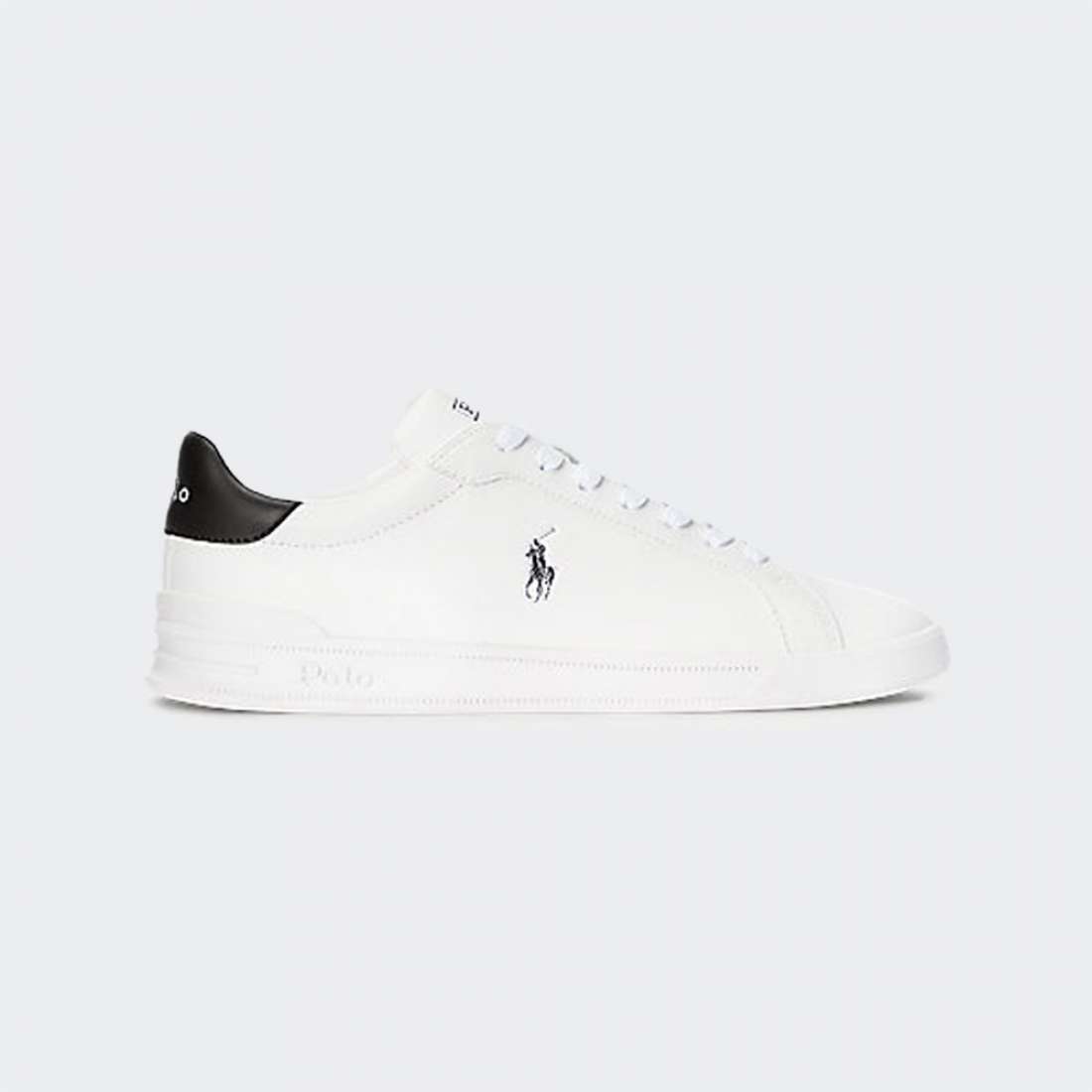 RALPH LAUREN HERITAGE COURT II WHITE/BLACK PP