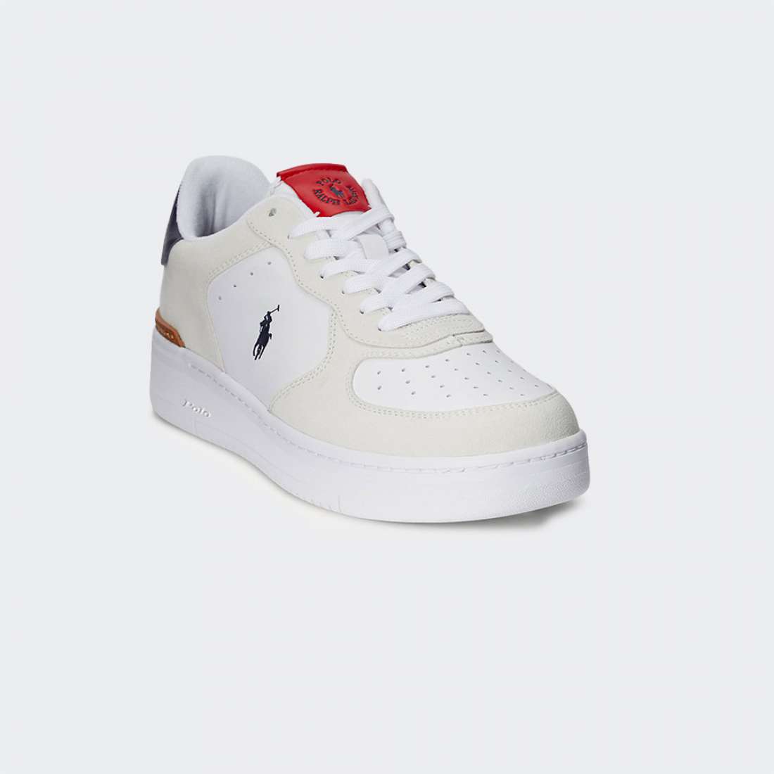 RALPH LAUREN MASTERS COURT WHITE/NAVY/RED