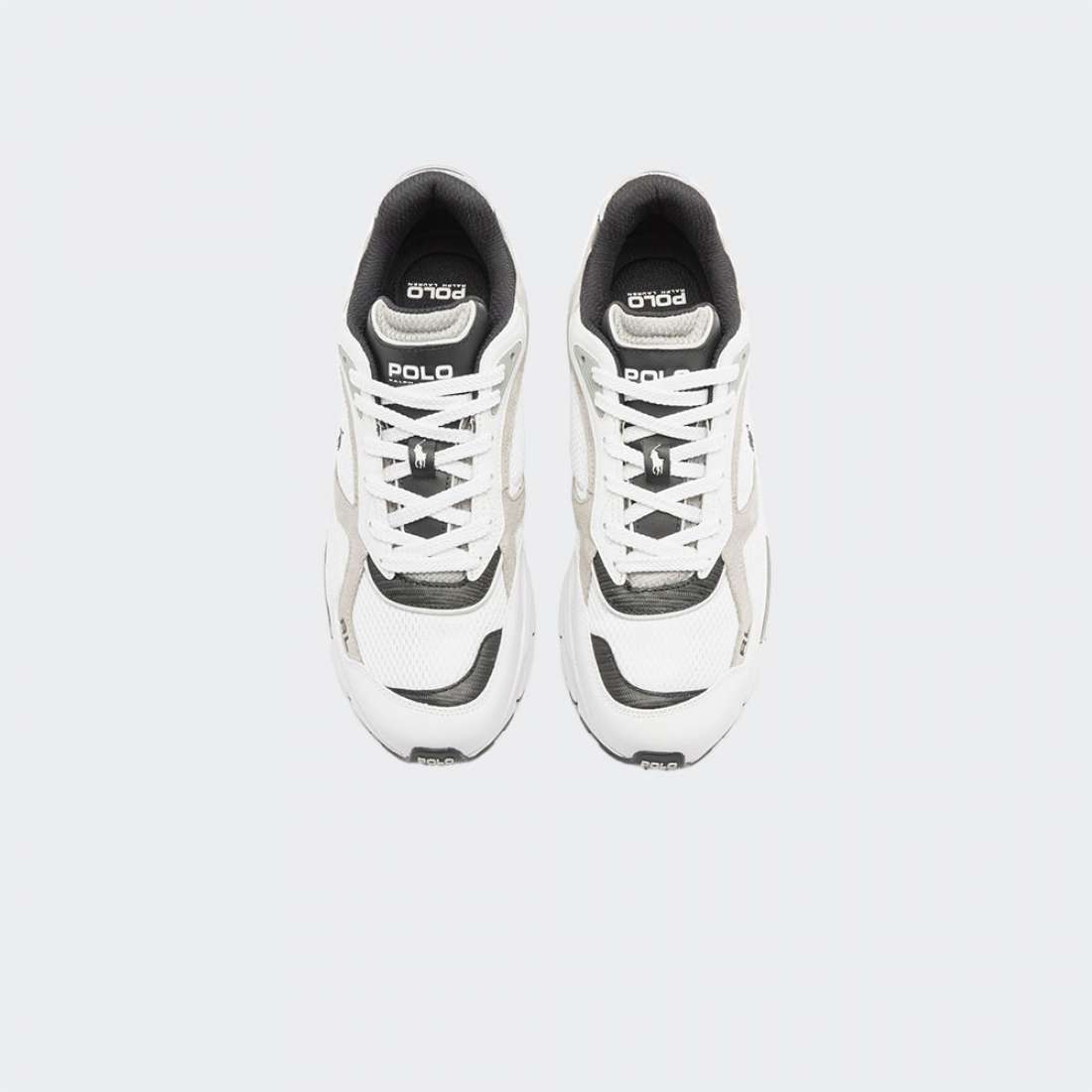 RALPH LAUREN TRACKSTR 275 WHITE/GREY/BLACK