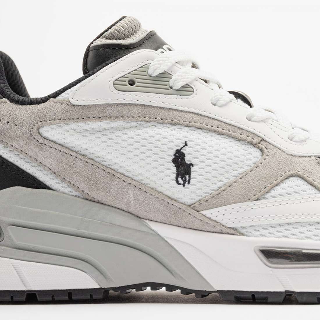 RALPH LAUREN TRACKSTR 275 WHITE/GREY/BLACK