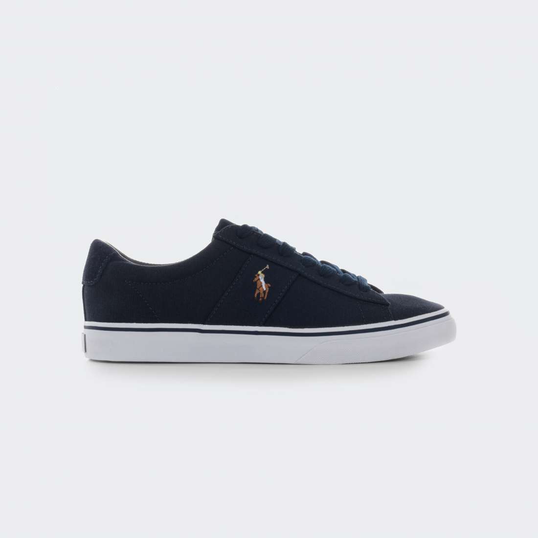 RALPH LAUREN CANVAS SAYER NAVY