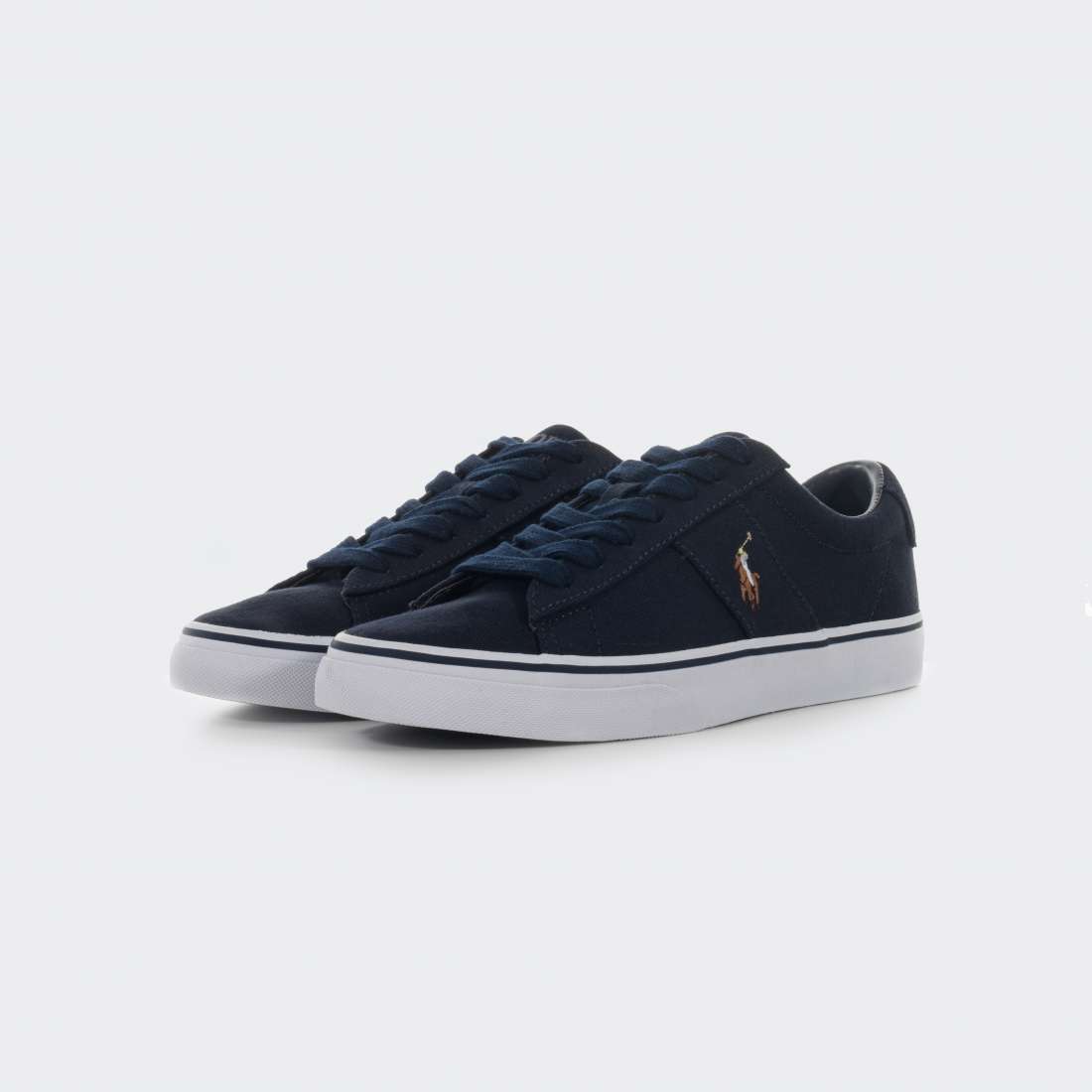 RALPH LAUREN CANVAS SAYER NAVY