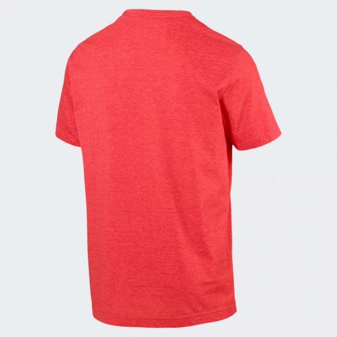 TSHIRT PUMA ESSENTIALS HEATHER RED