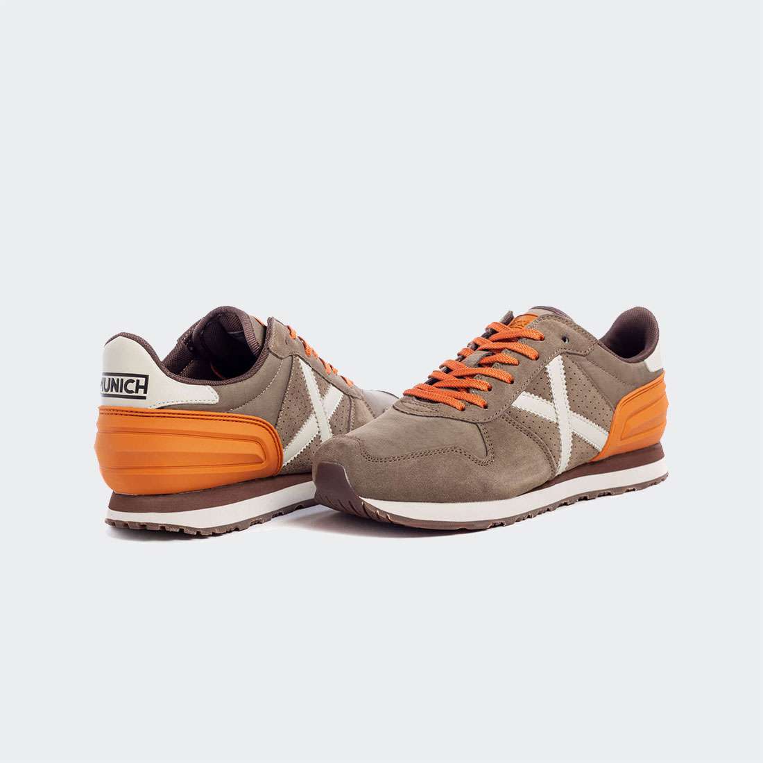 MUNICH MASSANA KHAKI/ORANGE