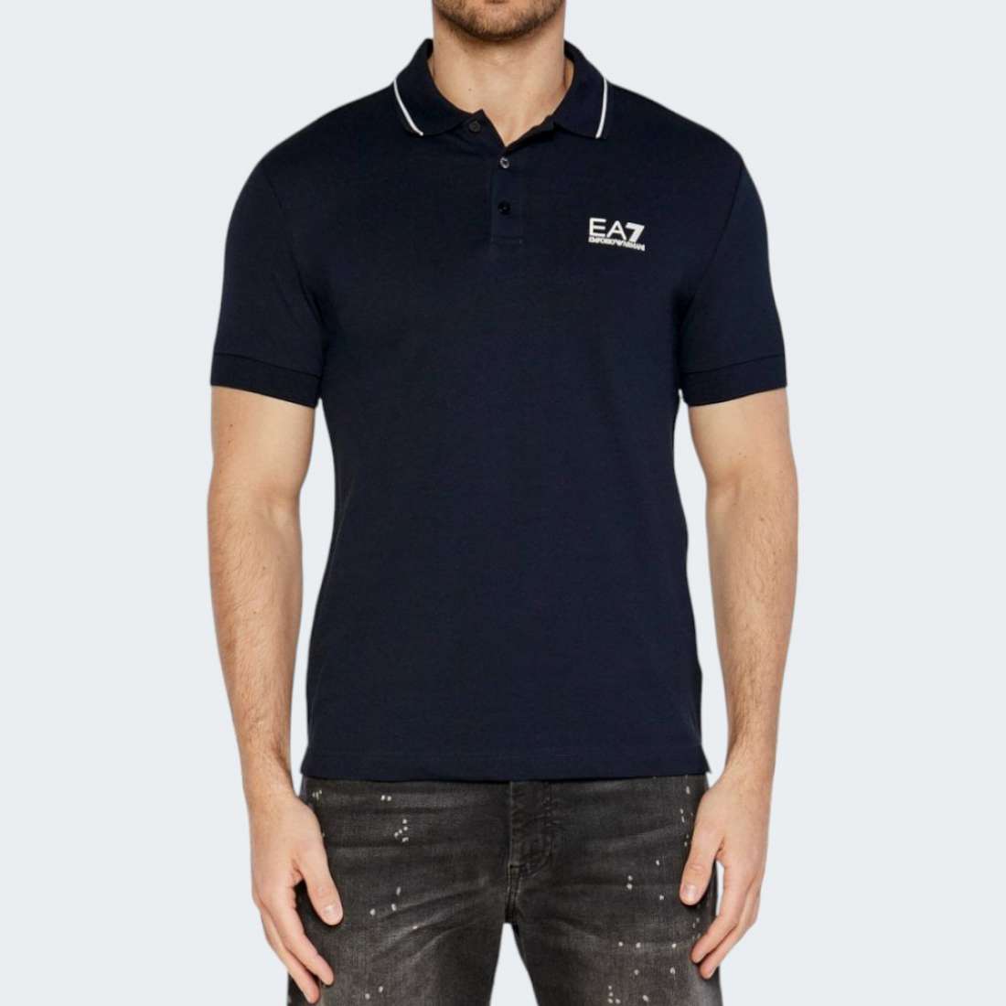 POLO ARMANI EA7 8NPF16 GINGER SPICE