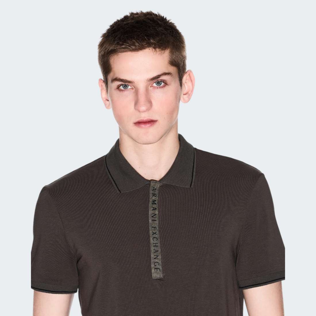 POLO ARMANI AX 8NZF71 BLACK INK
