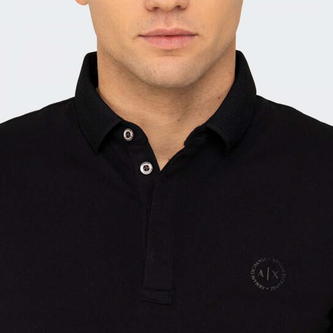 POLO ARMANI AX BLACK