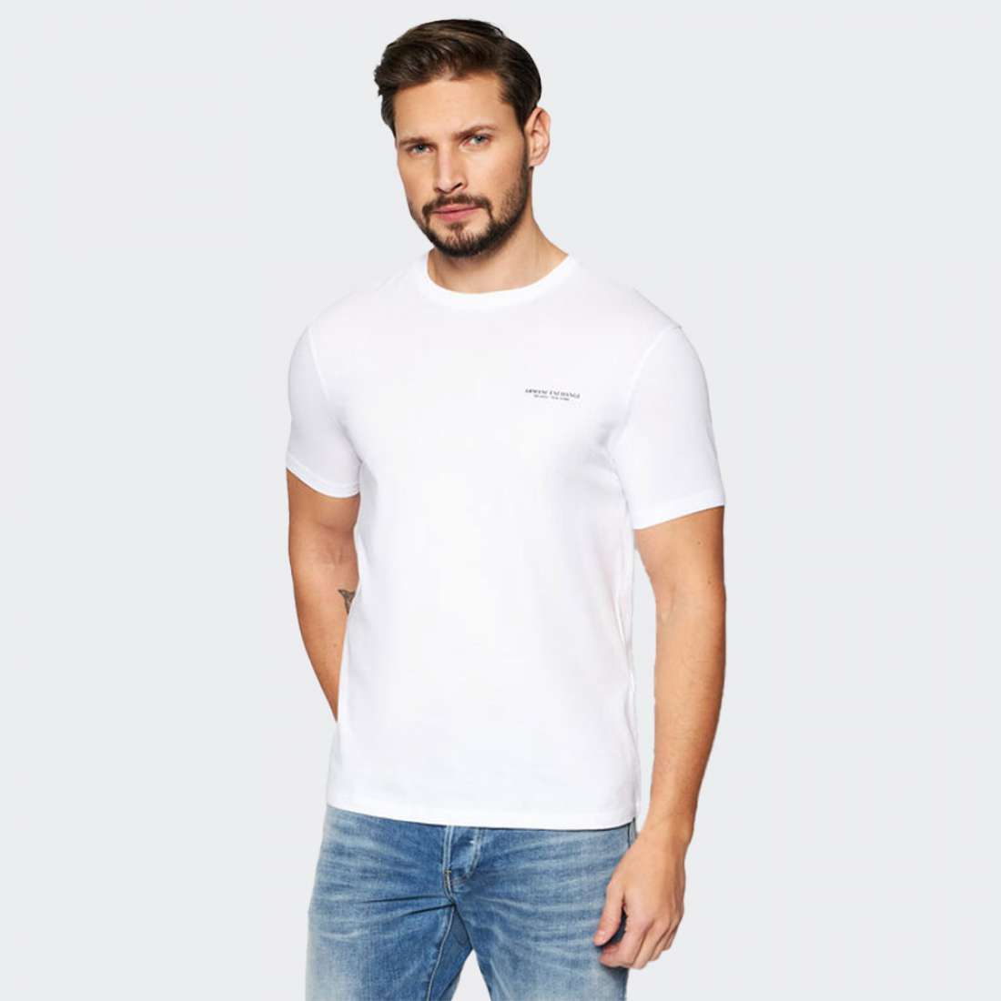 TSHIRT ARMANI AX WHITE