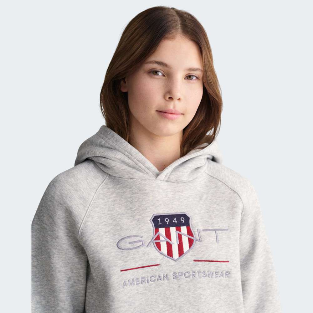 HOODIE GANT ARCHIVE SHIELD
