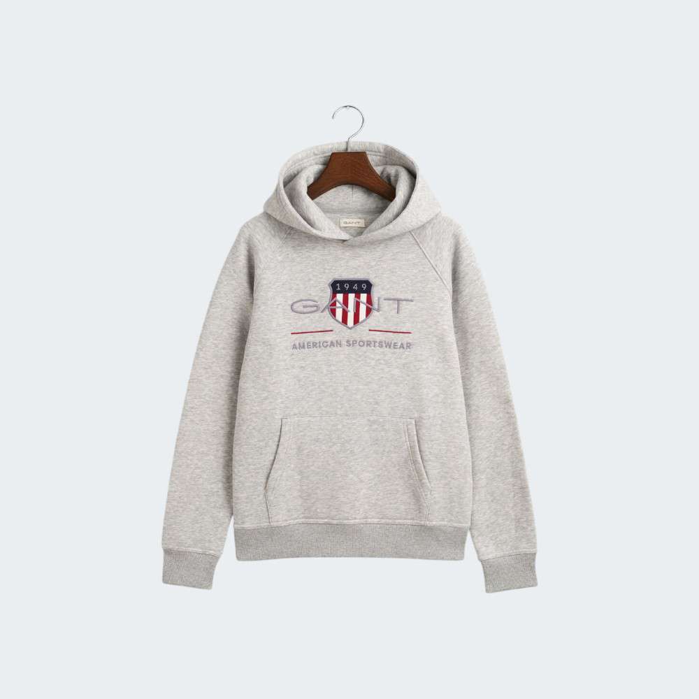 HOODIE GANT ARCHIVE SHIELD