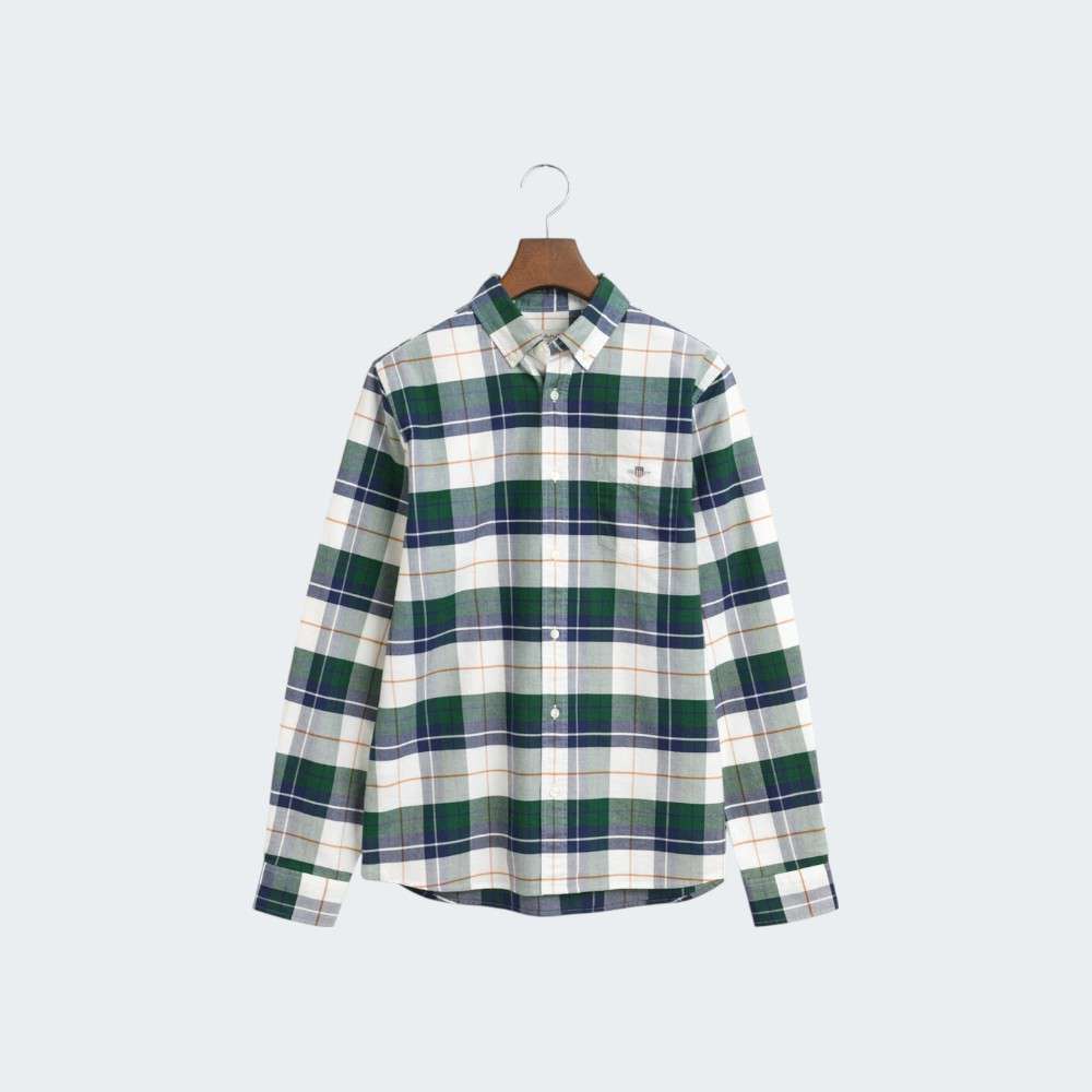 CAMISA GANT SHIELD OXFORD
