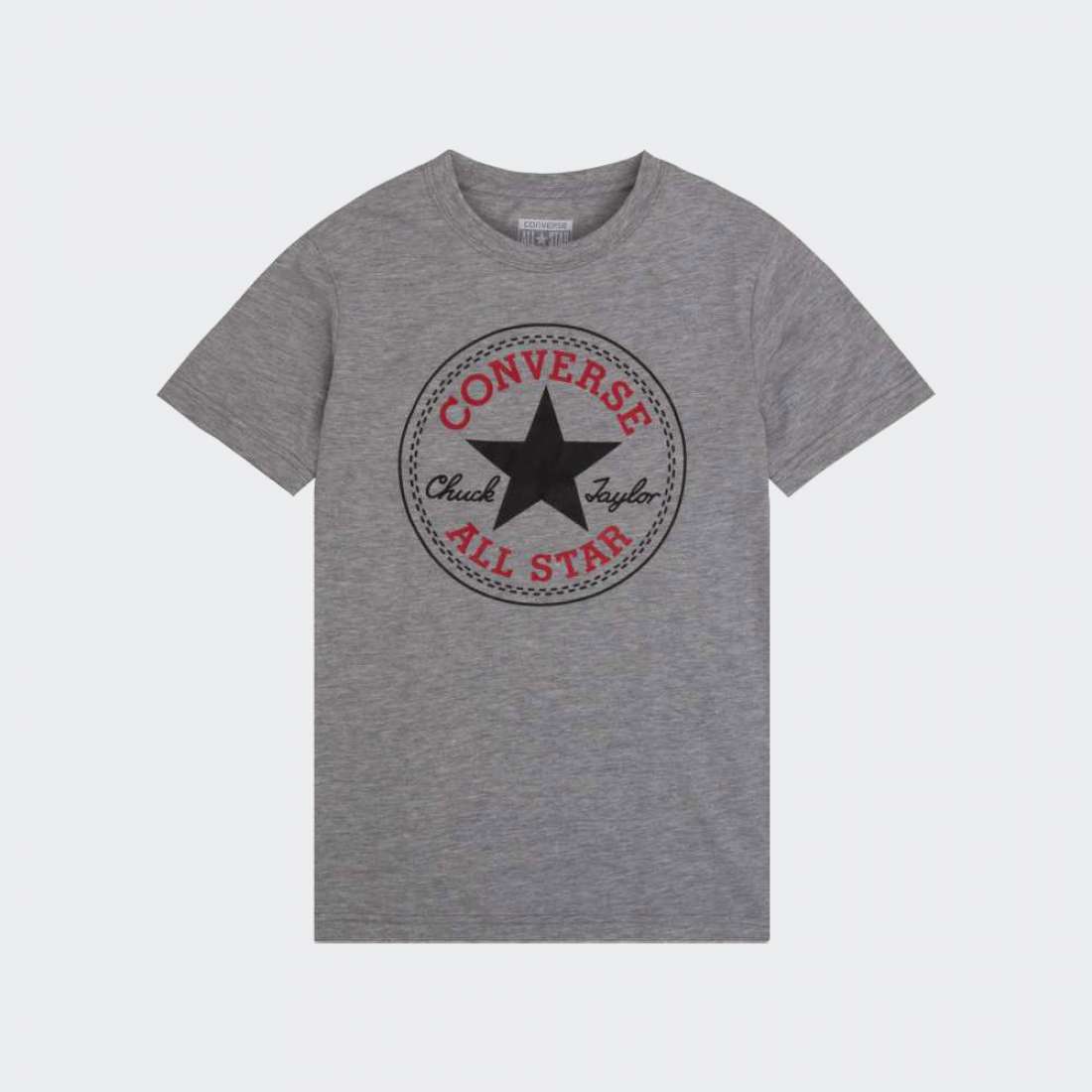 T-SHIRT CONVERSE CHUCK PATCH DK GREY HEATHER