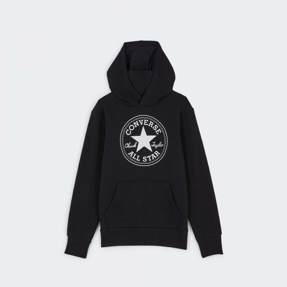 HOODIE CONVERSE FLEECE CORE BLACK