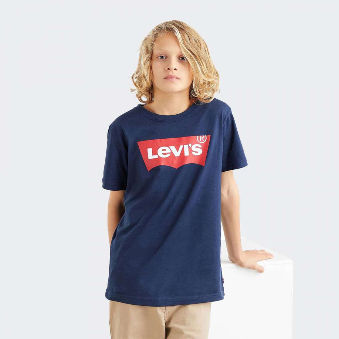 TSHIRT LEVIS BATWING DRESS BLUES