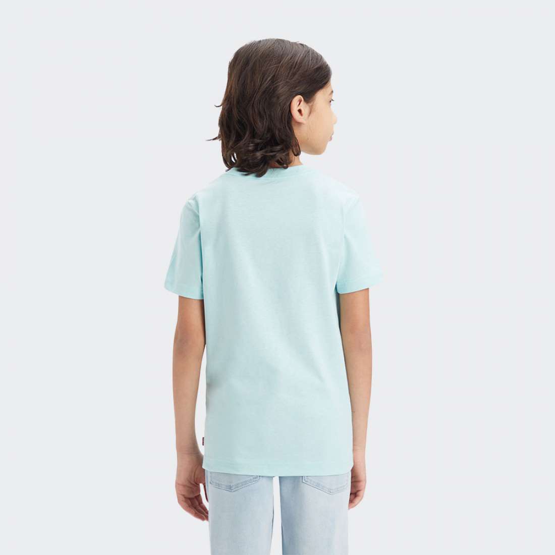 TSHIRT LEVIS BATWING CHEST PASTEL TURQUOISE