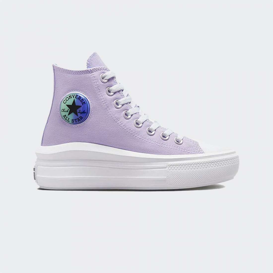 CONVERSE CHUCK TAYLOR HIGH TOP MOVE MOONSTONE VIOLET/ROYAL