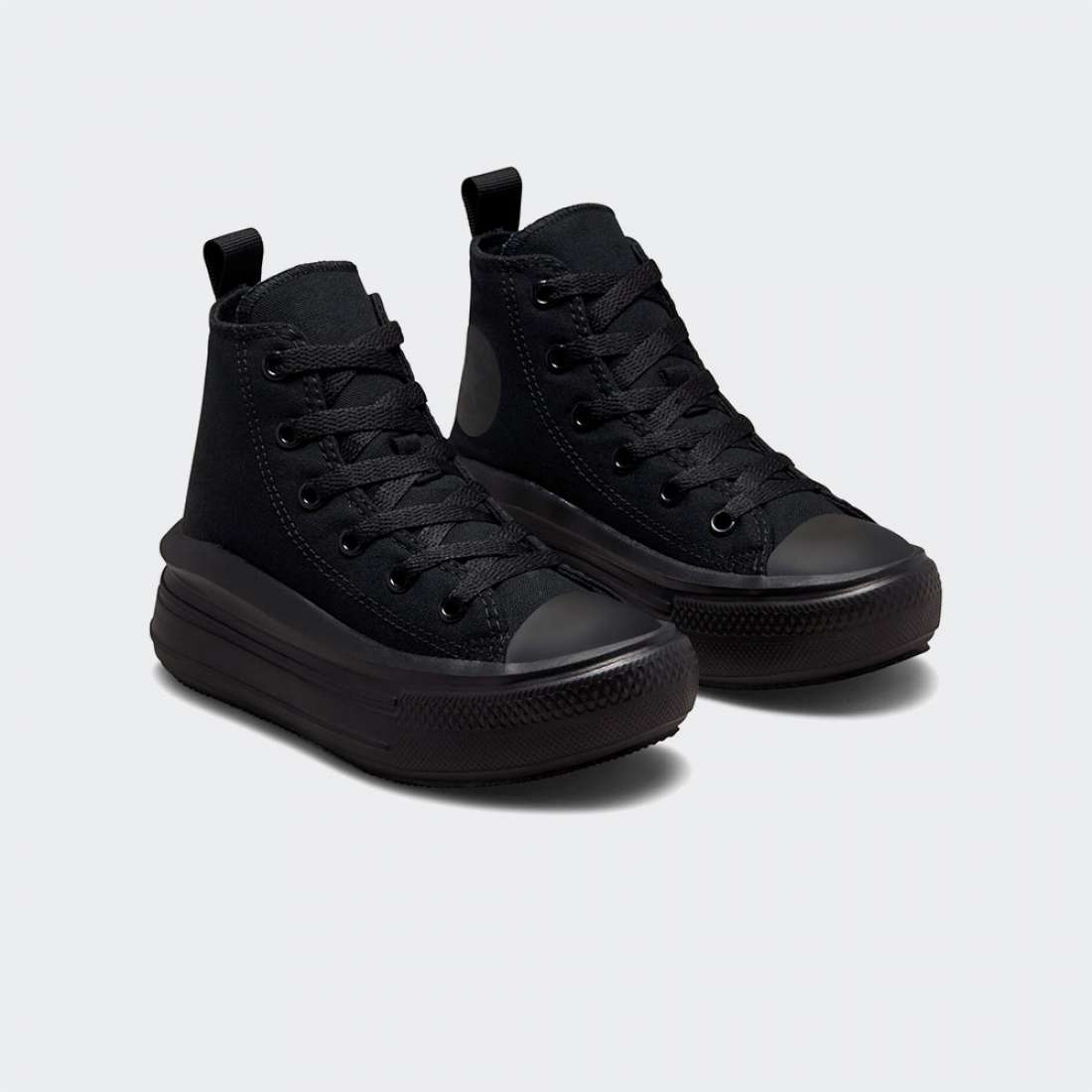 CONVERSE CHUCK TAYLOR HIGH TOP MOVE BLACK/BLACK/DK SMOKE