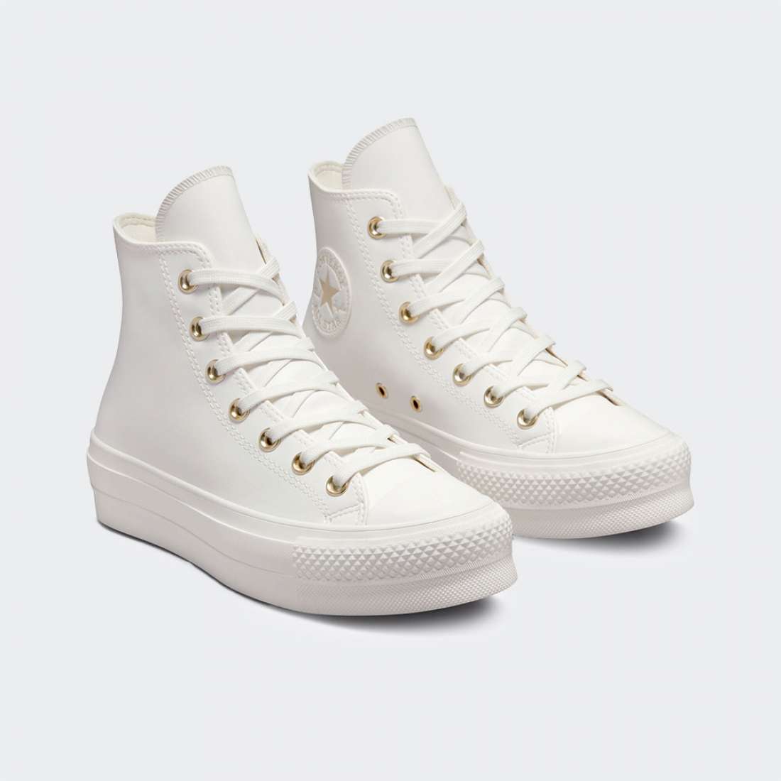 CONVERSE CHUCK TAYLOR ALL STAR LIFT PLATFORM VINTAGE WHITE/EGRET/GOLD