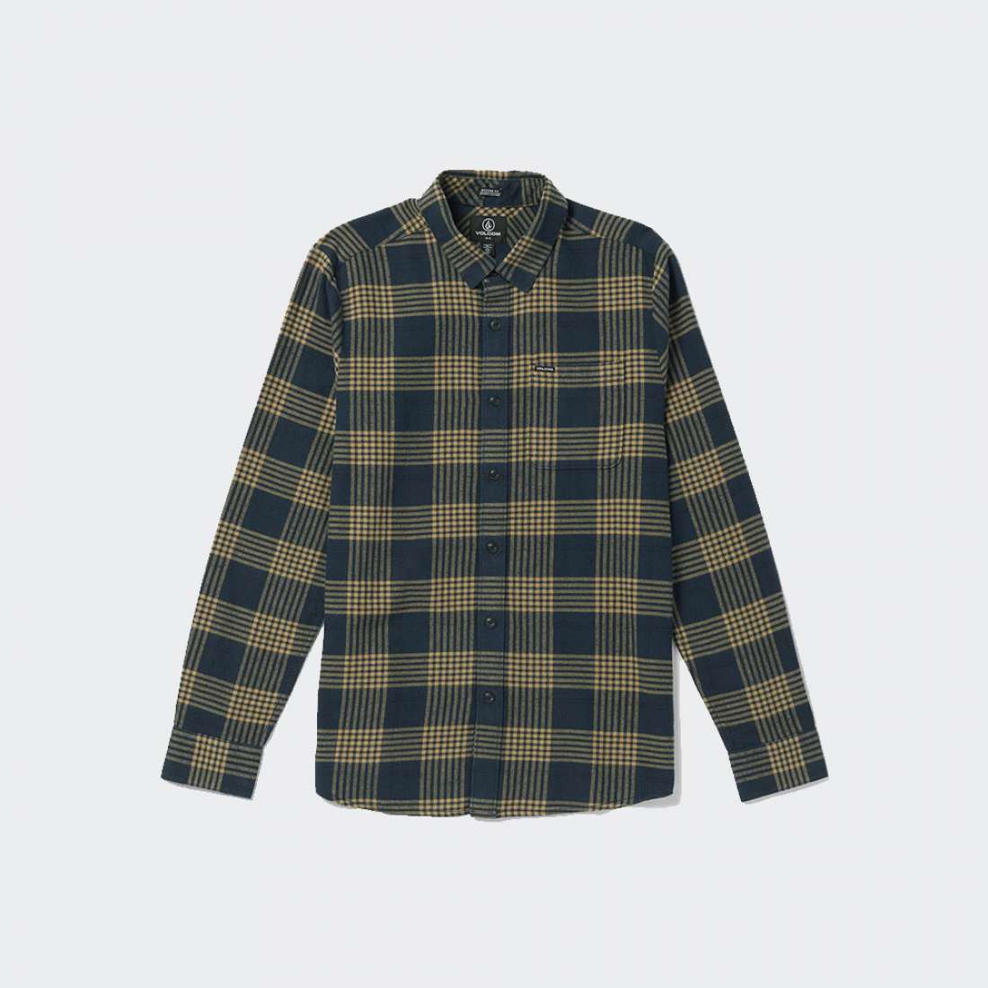 CAMISA VOLCOM CADEN PLAID NAVY