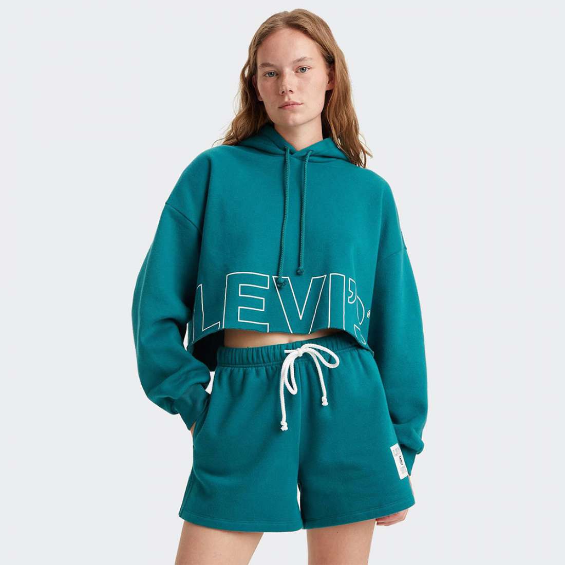 HOODIE LEVIS GRAPHIC GREEN