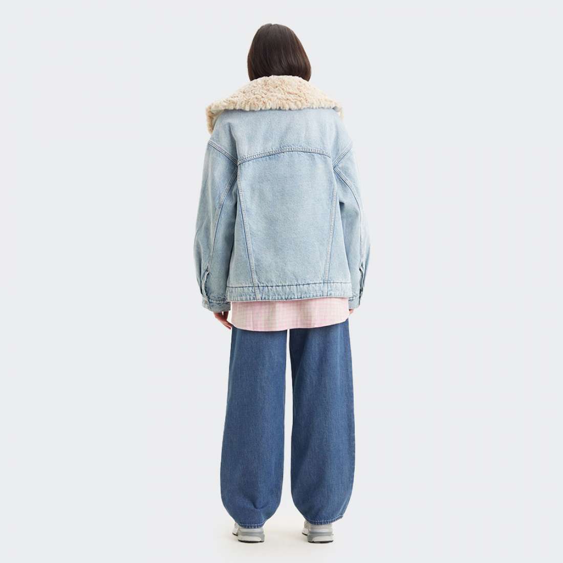 CASACO LEVI´S XL SHERPA INDIGO WORN IN/BLUE