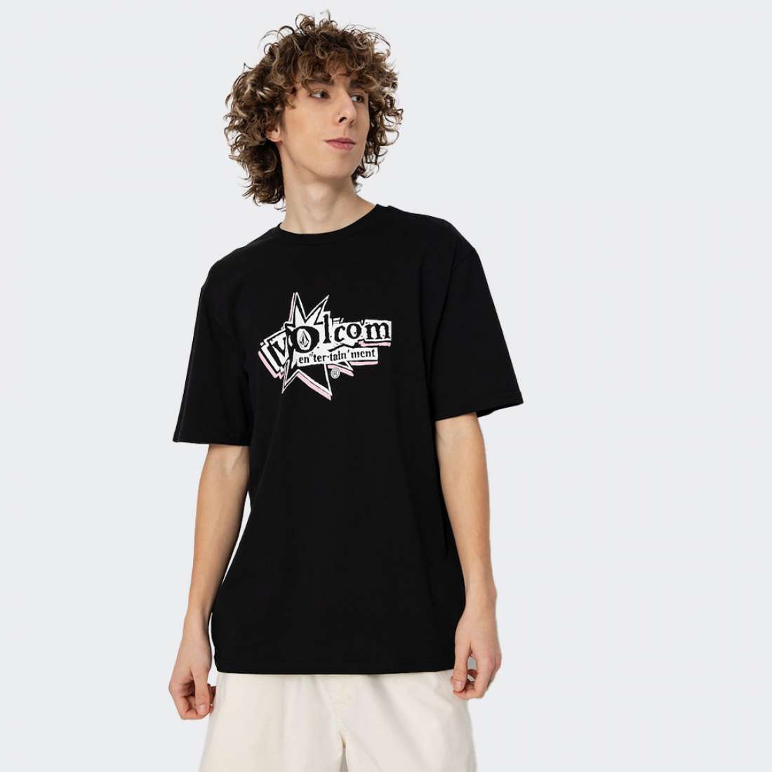 TSHIRT VOLCOM V ENTERTAINMENT BLACK