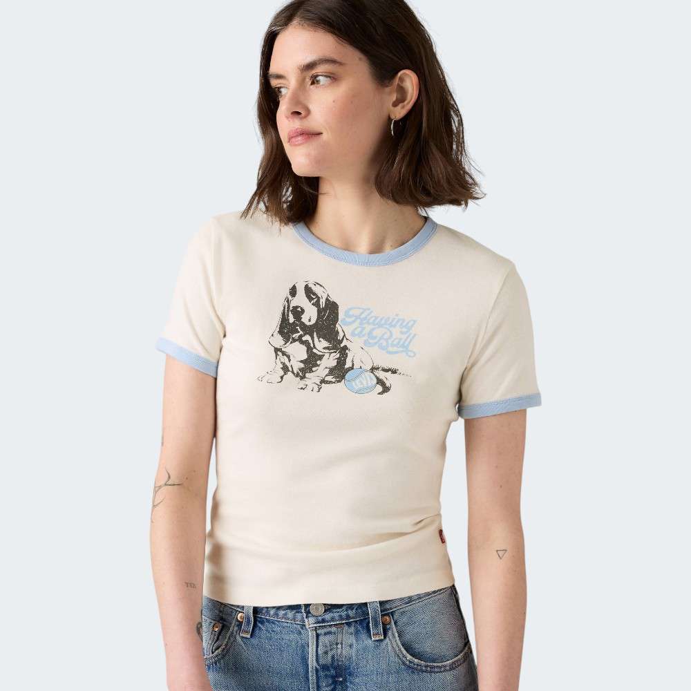 TSHIRT LEVIS GRAPHIC RINGER