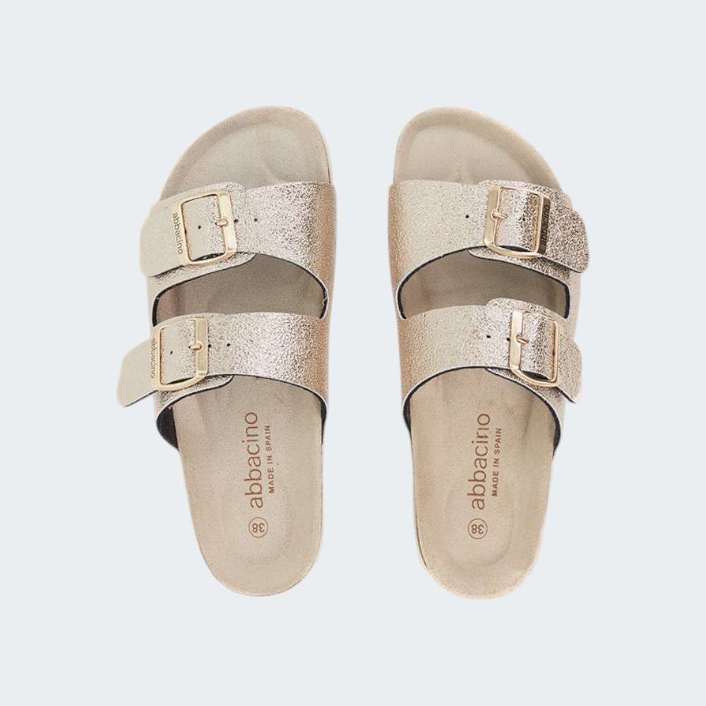 SANDALIAS ABBACINO MOCHA GOLD
