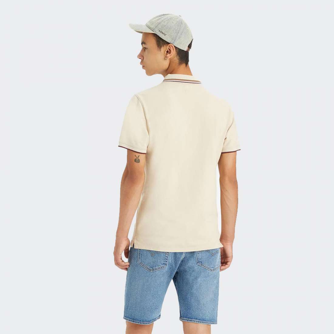 POLO LEVIS SLIM HOUSEMARK BEGE