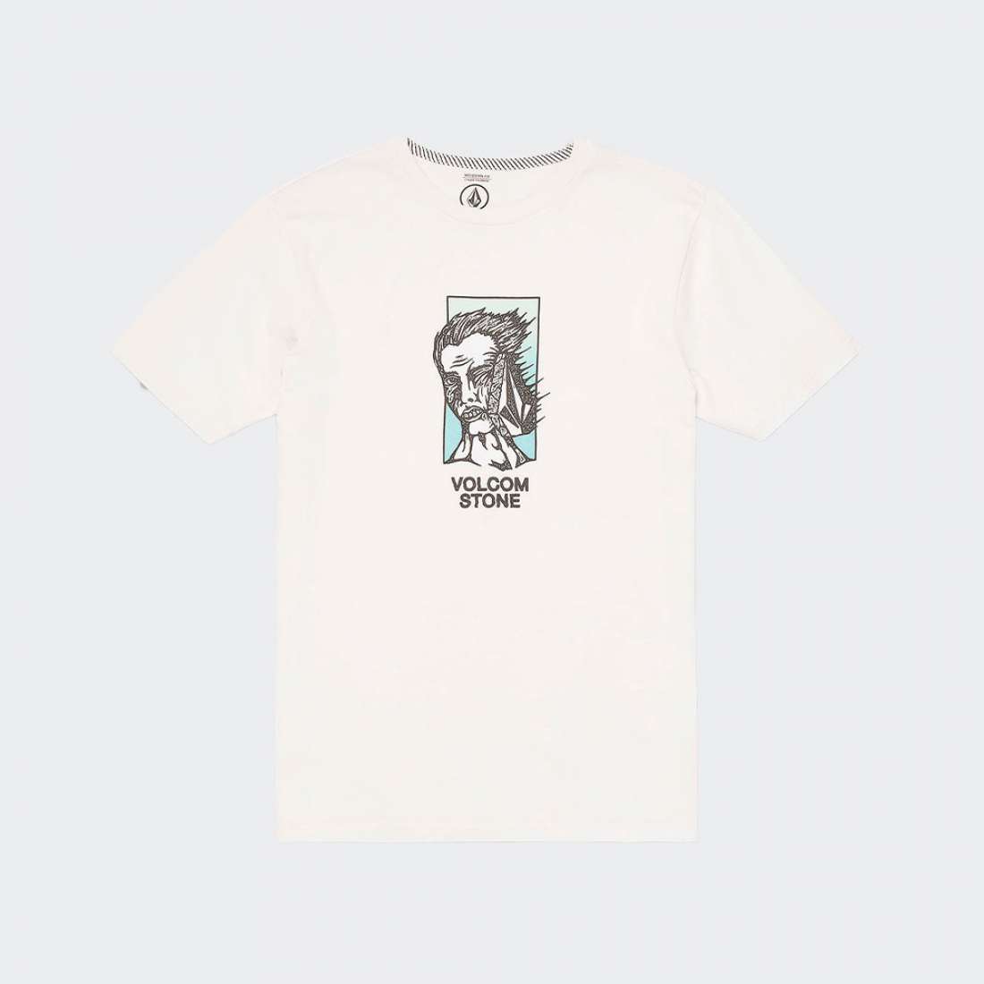 TSHIRT VOLCOM HECKLE CREAM