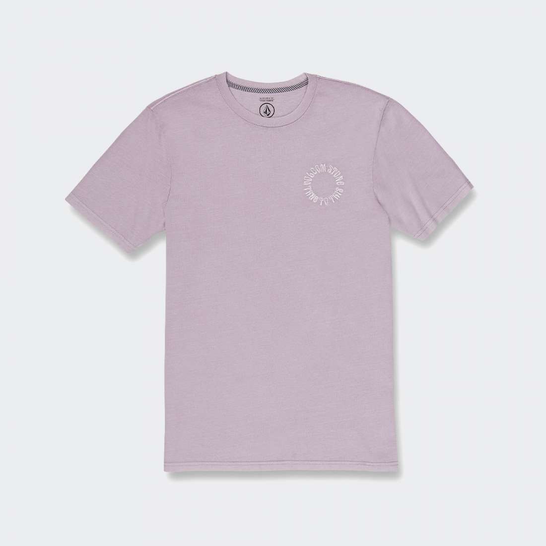 TSHIRT VOLCOM CIRCLE EMB LIGHT ORCHID