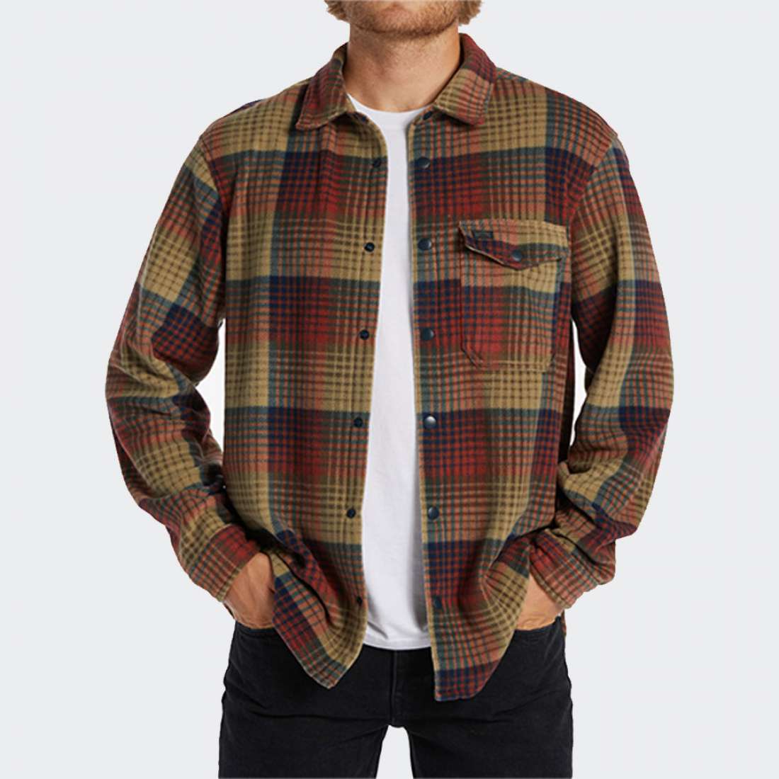 CAMISA BILLABONG FURNACE BONDED FLANNEL GRAVEL