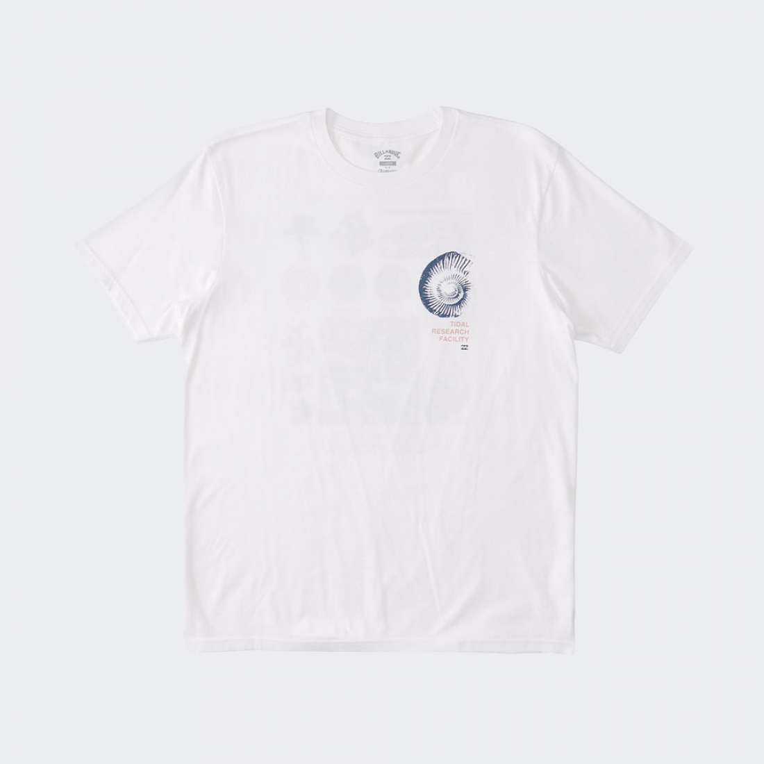 TSHIRT BILLABONG TIDAL RESEARCH WHITE