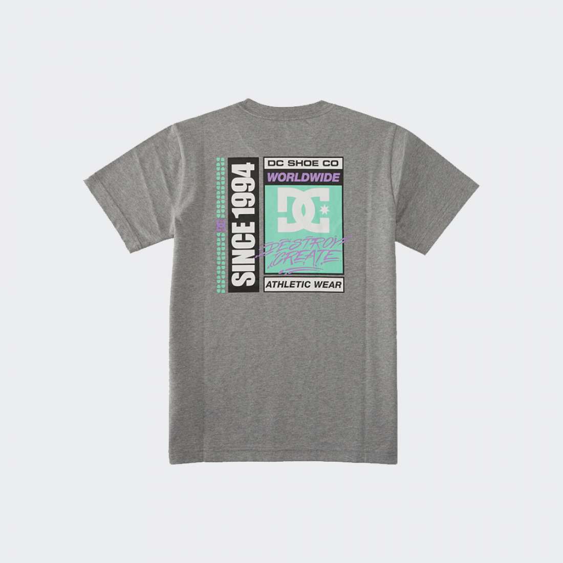 TSHIRT DC FLYER K HEATHER GREY