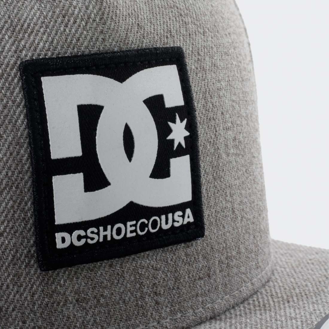 BONÉ DC SNAPDRIPP GREY HEATHER