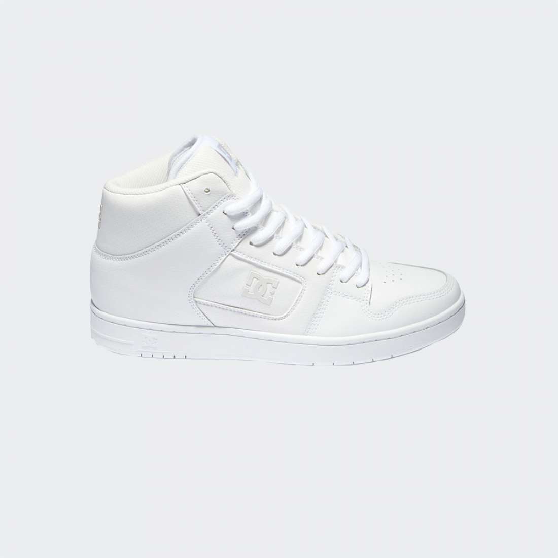 DC MENS MANTECA 4 HI WHITE/WHITE/BATTLESHIP