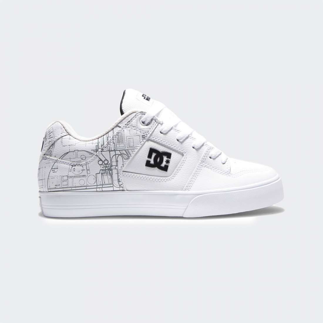 DC X STAR WARS PURE WHITE/BLACK/BLUE