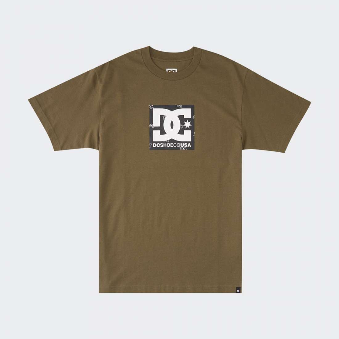 TSHIRT DC SQUARE STAR IVY GREEN