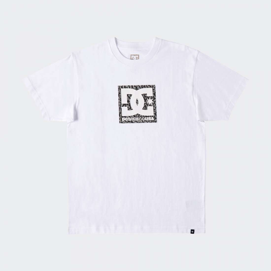 TSHIRT DC STAR FILL WHITE/ELEPHANT