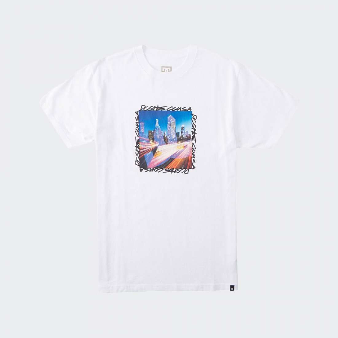 TSHIRT DC TIME LAPSE WHITE