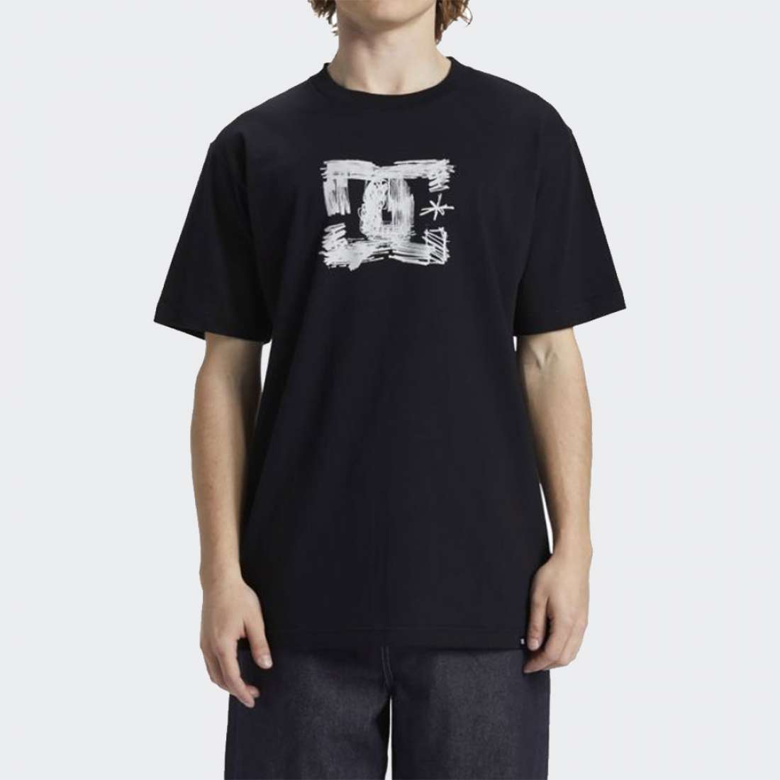 TSHIRT DC SKETCHY BLACK